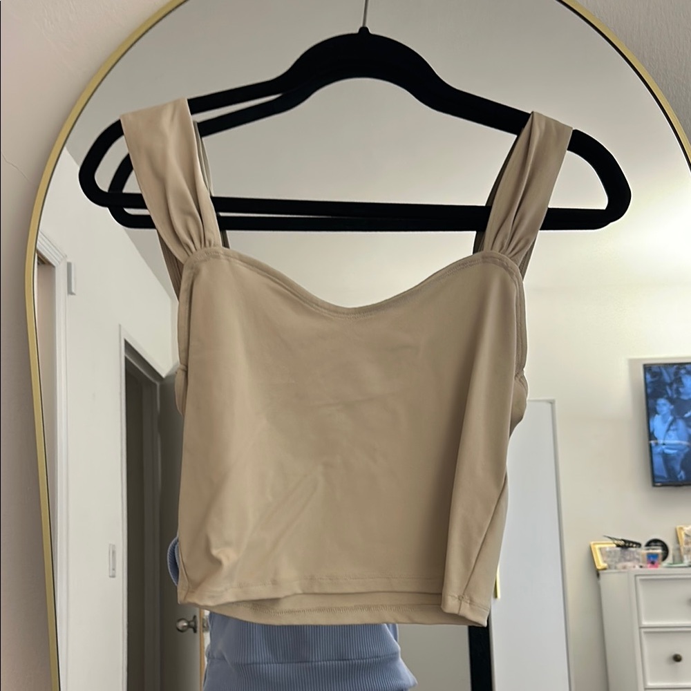 Women's Beige Tank Top